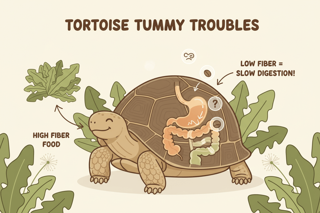 What Happens Inside a Tortoise When Fiber Is Too Low - Harvest Happy Farm